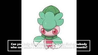 New Pokemon Latex Suit Ideas Fomantis Pokemon Sun and Moon [upl. by Gombach887]