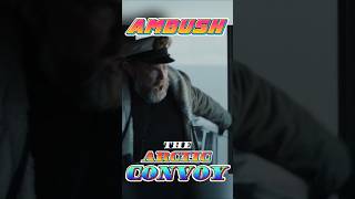 Viral Plane Attack Scene Ambush  The Arctic Convoy 2023Konvoi movie film shorts filmchops [upl. by Nwad39]