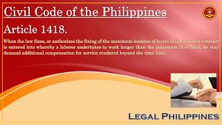 Civil Code of the Philippines Article 1418 [upl. by Ataynik652]