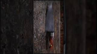 Forging the Perfect Chef Knife  Handcrafted for a Master Chef blacksmithing diy handmade [upl. by Ainevuol706]