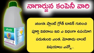 Atonik Nagarjuna Chemicals Limited  Atonik Uses In Farming  🤔Dosage and Price ఇది పంటలలో ఏ విధంగా [upl. by Whang]