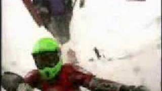 Funny Videos  Faces of Death  Snowmobile accident [upl. by Sukul810]