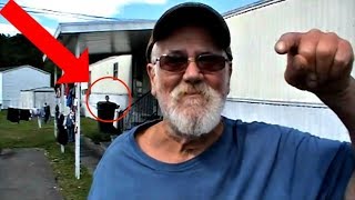 Ghost Caught On Angry Grandpa Show Ghost Or Alien Actual Video [upl. by Zurheide]