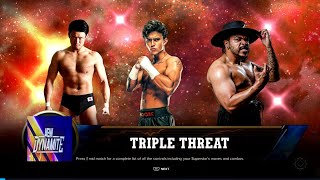 AEW Dynamite Hook vs Katsuyori Shibata vs Bryan Keith number one contender match for the FTW Title [upl. by Irrek746]