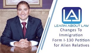 Immigration Form I130 Petition for Alien Relatives  Learn About Law [upl. by Gabrielli279]