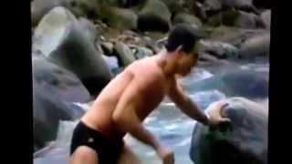 Rickson Gracie Freezing River Water Plunge clip from quotChokedquot [upl. by Annairdna]