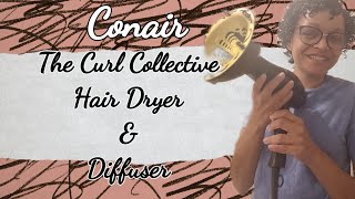 Conair The Curl Collective Hair Dryer and Diffuser [upl. by Veleda]