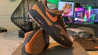 Nike Air Max 1 quotKINGS DAYquot Cacoa WowBright MandarinMonarchEarthBrownCollectionPart 551 [upl. by Colan]