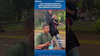 Viral di TikTok Pasangan Romantis Meski Alami Kekurangan Fisik saat Berwisata di Ragunan Haru [upl. by Slavin968]