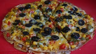 Mexican Pizza  Sangeetas World [upl. by Kenna964]