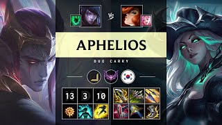 Aphelios ADC vs Miss Fortune Godlike  KR Master Patch 1418 [upl. by Hedwig]