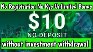 10 No Deposit Bonus Forex without kyc without Registration No deposit bonus today axa broker [upl. by Rabka]