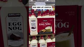 Kirkland Signature Egg Nog at Costco [upl. by Ennalyrehc577]