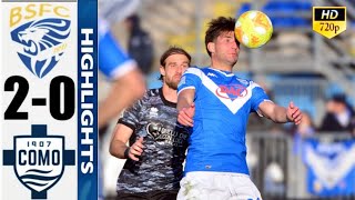 BresciaComo 20 Gol e Highlights  Serie BKT 202324 [upl. by Derdle128]