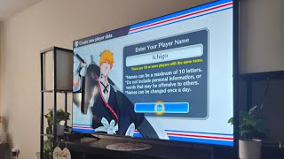 BLEACH Brave Souls game on Nintendo switch like and subscribe for more watch the whole video [upl. by Ahsenev]