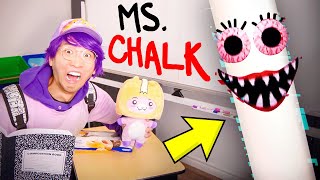 DO NOT Go To Mrs Chalks School WE GOT ATTACKED By MRS CHALK TEACHER [upl. by Eiba]