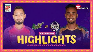 Extended Highlights  Sylhet Strikers vs Durdanto Dhaka  Match 17  BPL 2024  T Sports [upl. by Ayiak680]