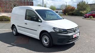 Review of 2019 VW Caddy 20 TDI Startline Business for sale VansTodayWorcester [upl. by Adhamh]