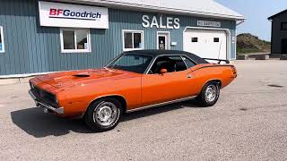 SOLD  1970 Plymouth Cuda 340 for sale at Pentastic Motors [upl. by Eniwtna]