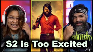 KGF 2 Trailer Reaction  The S2 Life [upl. by Billy]