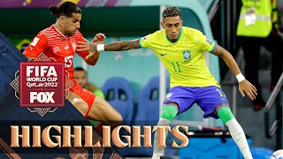 Brazil vs Switzerland Highlights  2022 FIFA World Cup [upl. by Tergram]