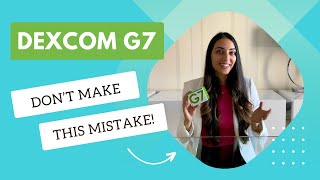 Dexcom G7 Glucose Monitoring First Time Unboxing Sensor Insert amp App Set Up [upl. by Ailam]