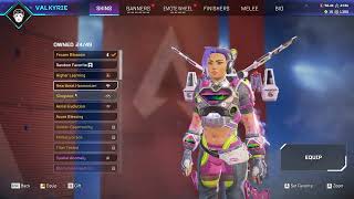 Wraith heirloom  prestige 708 Level 221 Legendary skins Flatline Reactive skin BP10111220 [upl. by Calendra40]