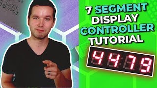 How to Create a 7 Segment Controller in Verilog  Xilinx FPGA Programming Tutorials [upl. by Hoye]