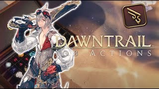 FFXIV Dawntrail Job Action Trailer REACTION  Machinist [upl. by Inirt38]