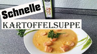 Schnelle Kartoffelsuppe  Monsieur Cuisine Connect kartoffelsuppe [upl. by Oneladgam]