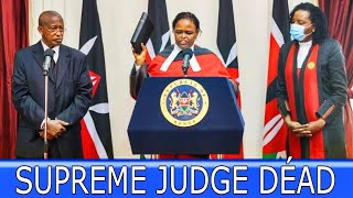 SAD NEWS NIGHT TODAY AS A SUPREME JUDGE [upl. by Leland]