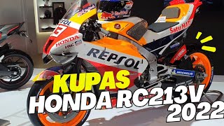 MOTOGP  KUPAS DETAIL HONDA RC213V 2022  tmcblog [upl. by Alamaj398]