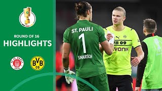 Home Win against BVB  FC St Pauli vs Borussia Dortmund 21  Highlights  DFBPokal Round of 16 [upl. by Elleirad407]