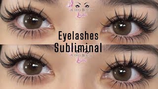 LongThick Eyelashes lash extensions Subliminalforced• [upl. by Finah]