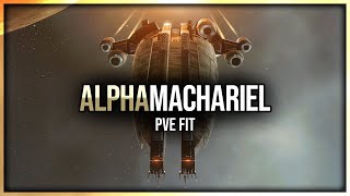 Eve Online  Machariel  Alpha Fit [upl. by Theola695]