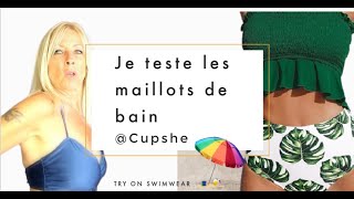 JE TESTE LES MAILLOTS DE BAIN CUPSHE  TRY ON [upl. by Garneau]