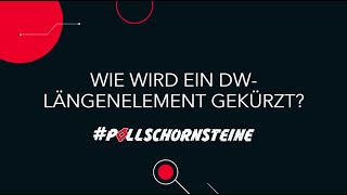 DWRohr kürzen pollschornsteine [upl. by Shel]