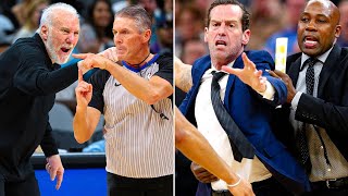 NBA quotWhen Coaches Goes After the Refereesquot MOMENTS [upl. by Sibley]