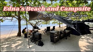 EDNAS BEACH AND CAMPSITE I BLACK CAMPING I CAR CAMPING I BEACH CAMPING I CALATAGAN BATANGAS [upl. by Nospmis]