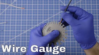 Wire Gauge Gage Basics  measure nonferrous wire with an AWG gauge [upl. by Acireit614]