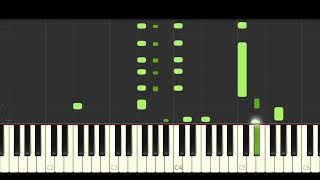 DJ Snake  Let Me Love You ft Justin Bieber Piano Tutorial Synthesia [upl. by Lukas]