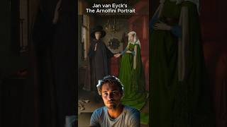 The Arnolfini Portrait Jan van Eyck’s Masterpiece of Symbolism and Detailshorts arthistory [upl. by Dilaw]