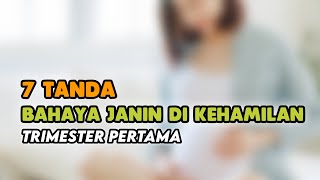 7 TANDA BAHAYA JANIN DI KEHAMILAN TRIMESTER PERTAMA [upl. by Galan]