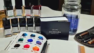 나의 이로시주쿠 잉크들 my iroshizuku inks [upl. by Lutero]