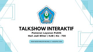 Pameran Layanan Publik Hari Jadi Blitar 700 [upl. by Tdnarb]