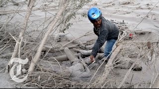 Mount Sinabung Volcano Eruption 2014 Destruction in Indonesia  The New York Times [upl. by Samaj]