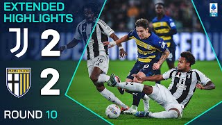 JUVENTUSPARMA 22  EXTENDED HIGHLIGHTS  SERIE A 202425 [upl. by Deragon955]