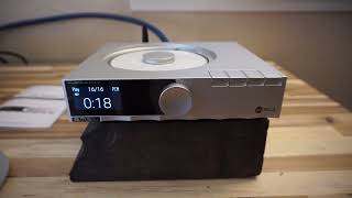 First video of SMSL PL200 MQA CD Player used as transport in my Soundgate 452A3 systemMoon River [upl. by Ylevol]