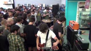 TOUCHE AMORE  BACKSIDE RECORDS BURBANK CA 672011 RECORD RELEASE SHOW [upl. by Adiraf540]