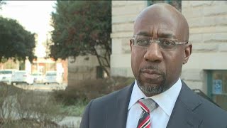 Rev Raphael Warnock running for Senate Abrams makes endorsement [upl. by Nirrad]